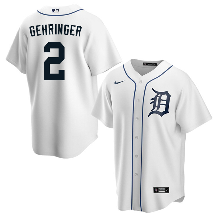 Nike Men #2 Charlie Gehringer Detroit Tigers Baseball Jerseys Sale-White